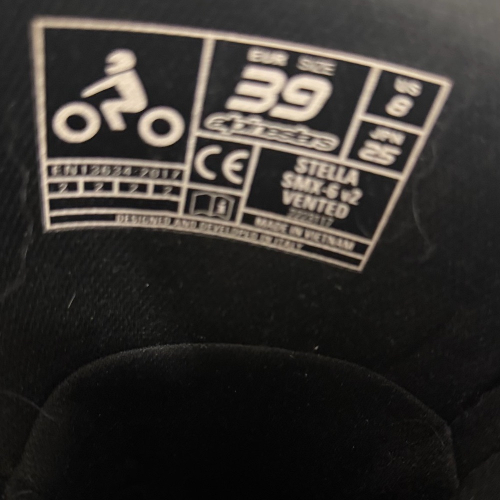 Size 6 (42) ALPINESTARS STELLA GP PLUS RV2 AIRFLOW LEATHER MOTORCYLE GEAR - Picture 11 of 16